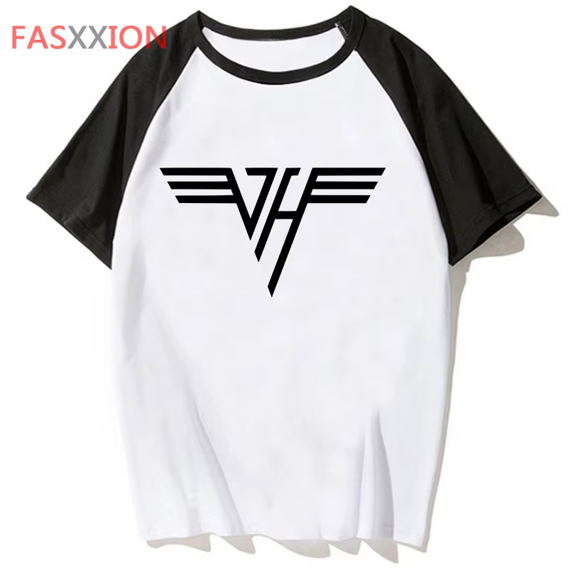 T-shirt Van Halen pour hommes, streetwear, humoristique, animé