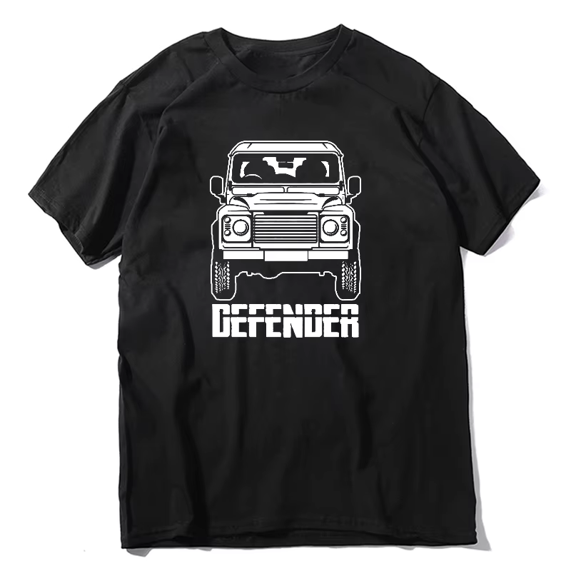 T-shirt à la mode pour hommes, plusieurs documents, Defender 90, hors route, terre, été, offre spéci