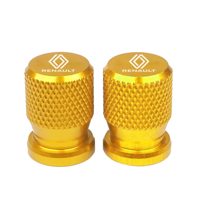 Bouchons de Valve de pneu de voiture, emblème, étui en métal pour Renault, nouveau Sport Duster Mega