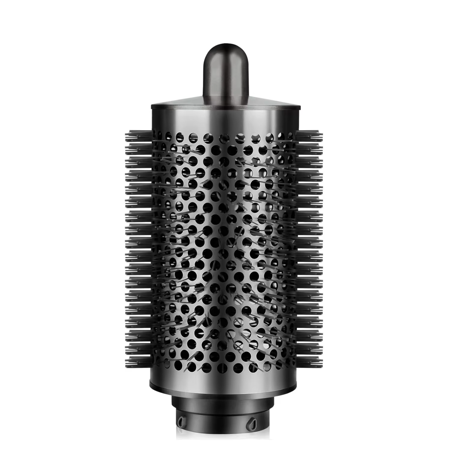 Nouveaux accessoires de brosse ovale grande taille améliorés, brosse cylindrique grande taille grise