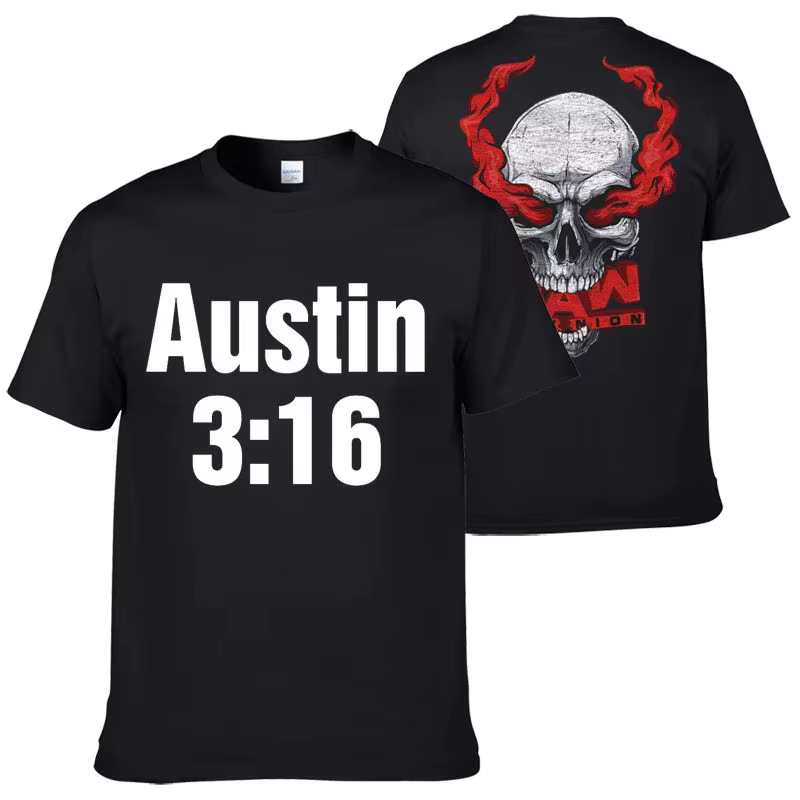T-shirt décontracté en coton à manches courtes Cold Stone Austin Stone Cold 2026 – Modèle 3_16 pour 