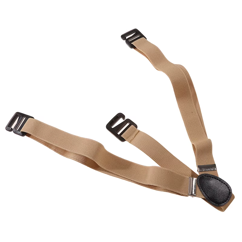 Ceinture à bretelles de travail pour hommes, 4cm de large, dos en X avec 3 fermoirs de préhension en
