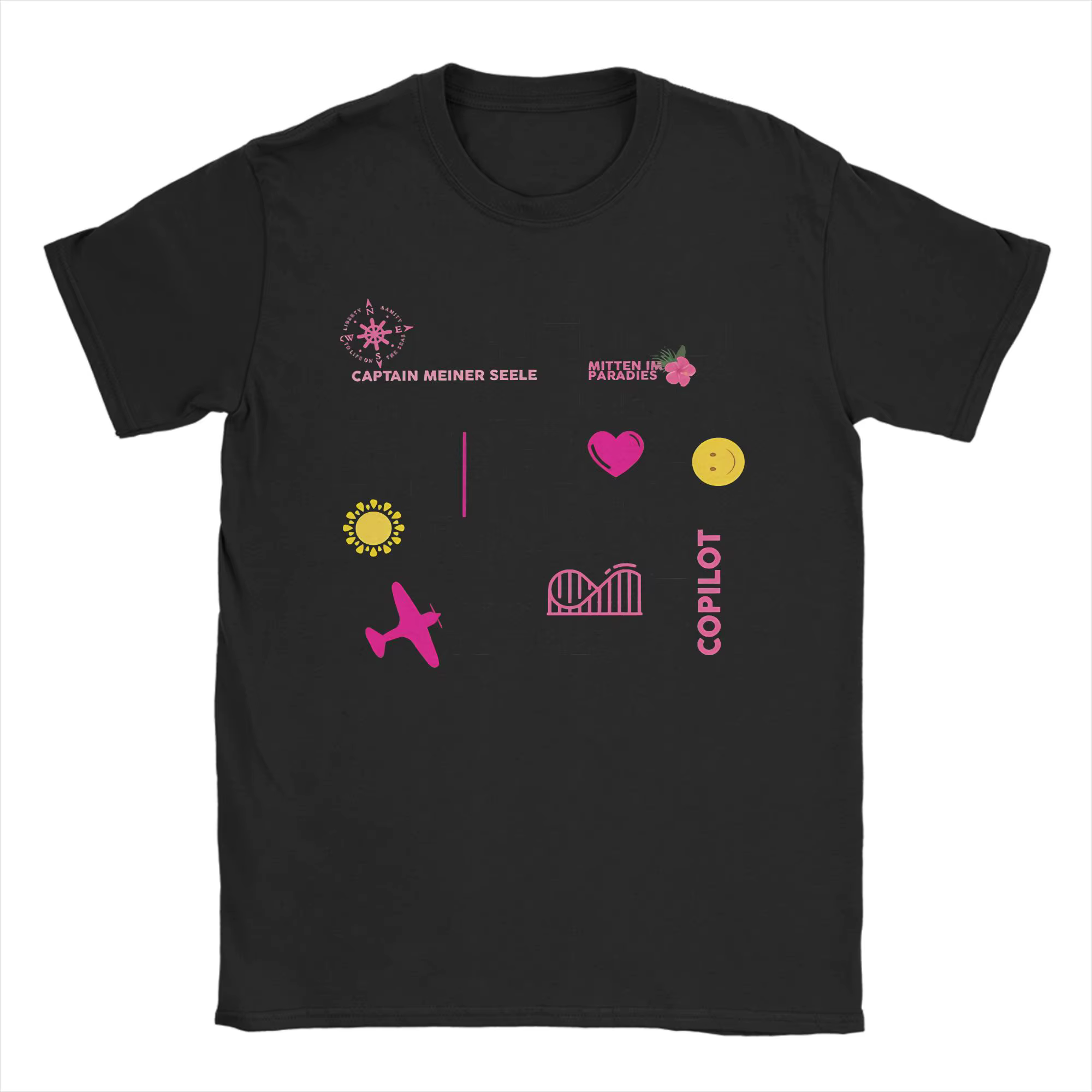 T-Shirt Helene Fischer Best Of Songs, en pur coton, col rond, vêtements surdimensionnés, manches cou