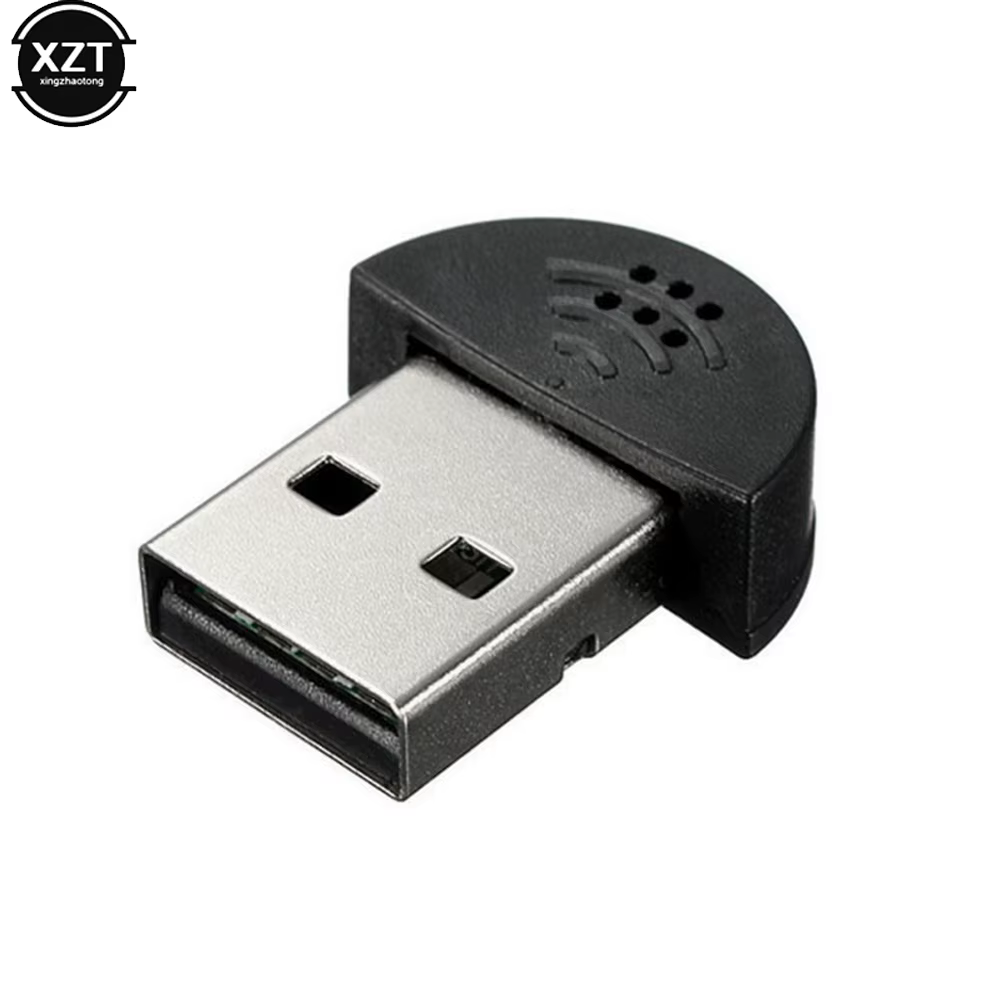 Super Mini USB 2.0 Microphone MIC adaptateur Audio Portable Studio pilote de parole gratuit pour ord