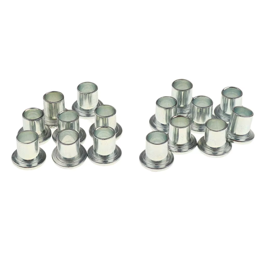 Roues de patins à roulettes en ligne en fer de 8mm, 16 pièces, accessoires, bagues de roulement cent