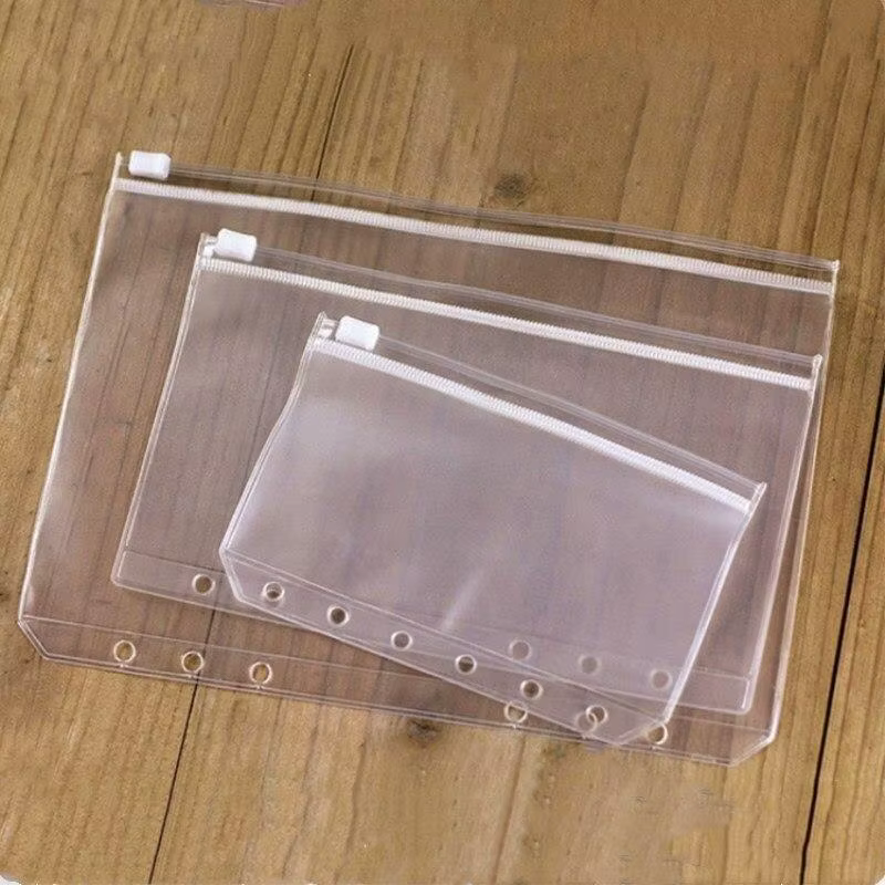 A5 A6 A7 fichier dossier sac organisateur stockage housse Transparent feuilles mobiles support poche