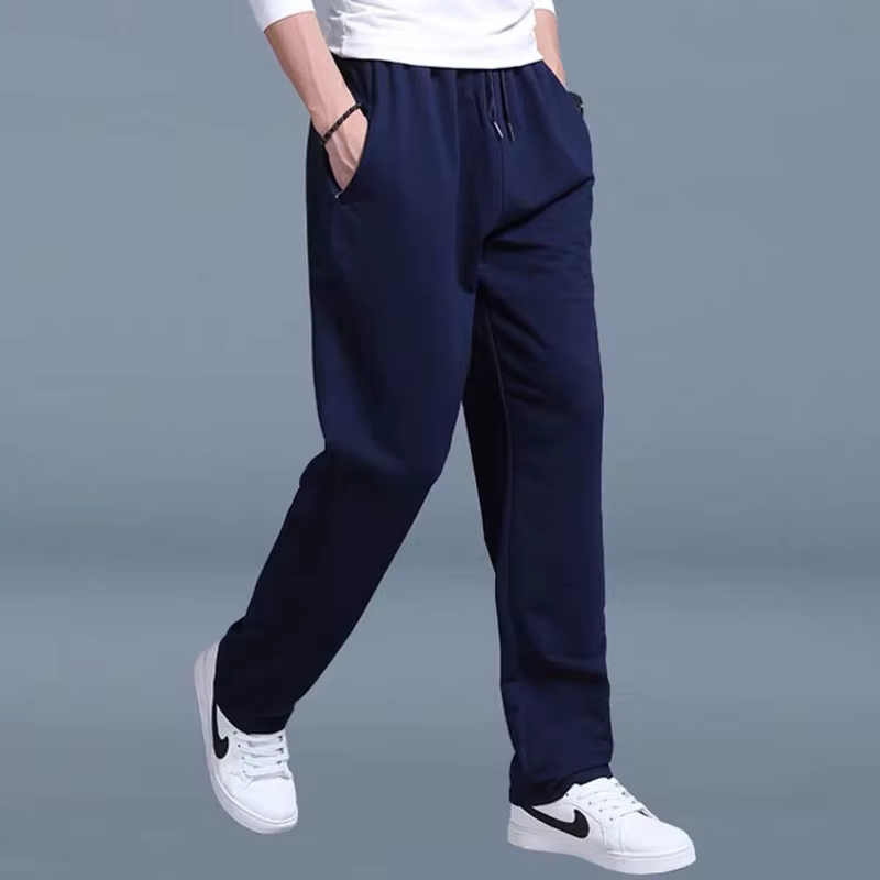 2025 nouveaux Joggers hommes Jogging pantalons de survêtement vêtements de sport tricot survêtement 