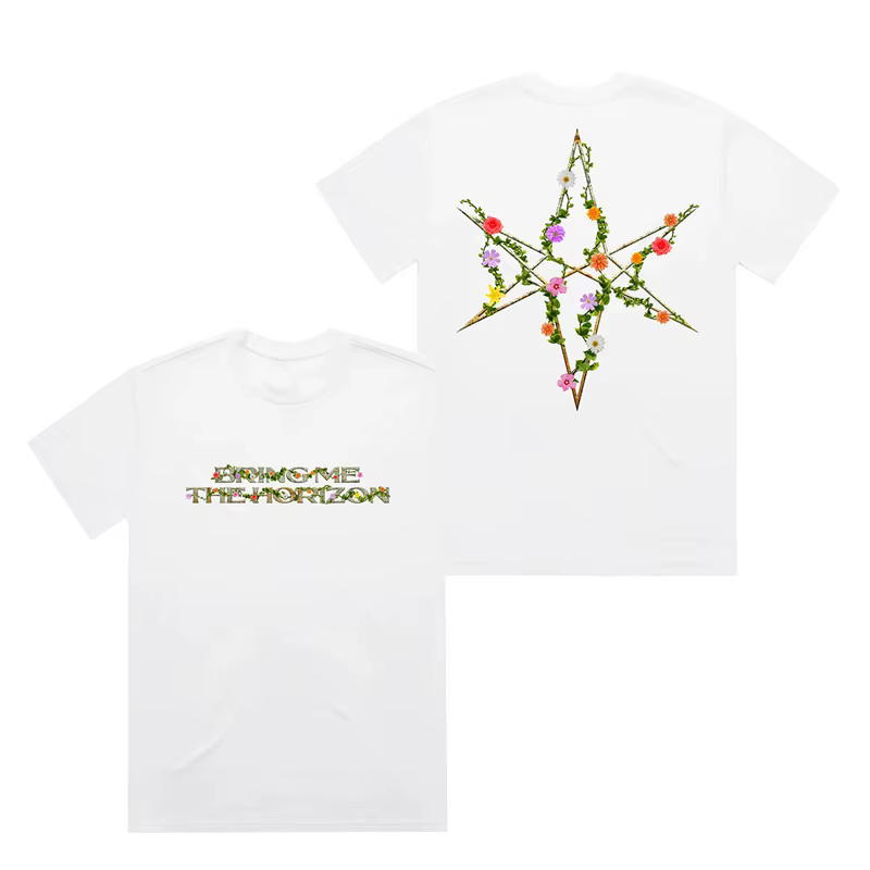 Bring Me The Horizon - T-shirt ample pour homme de style rock américain (manches courtes)