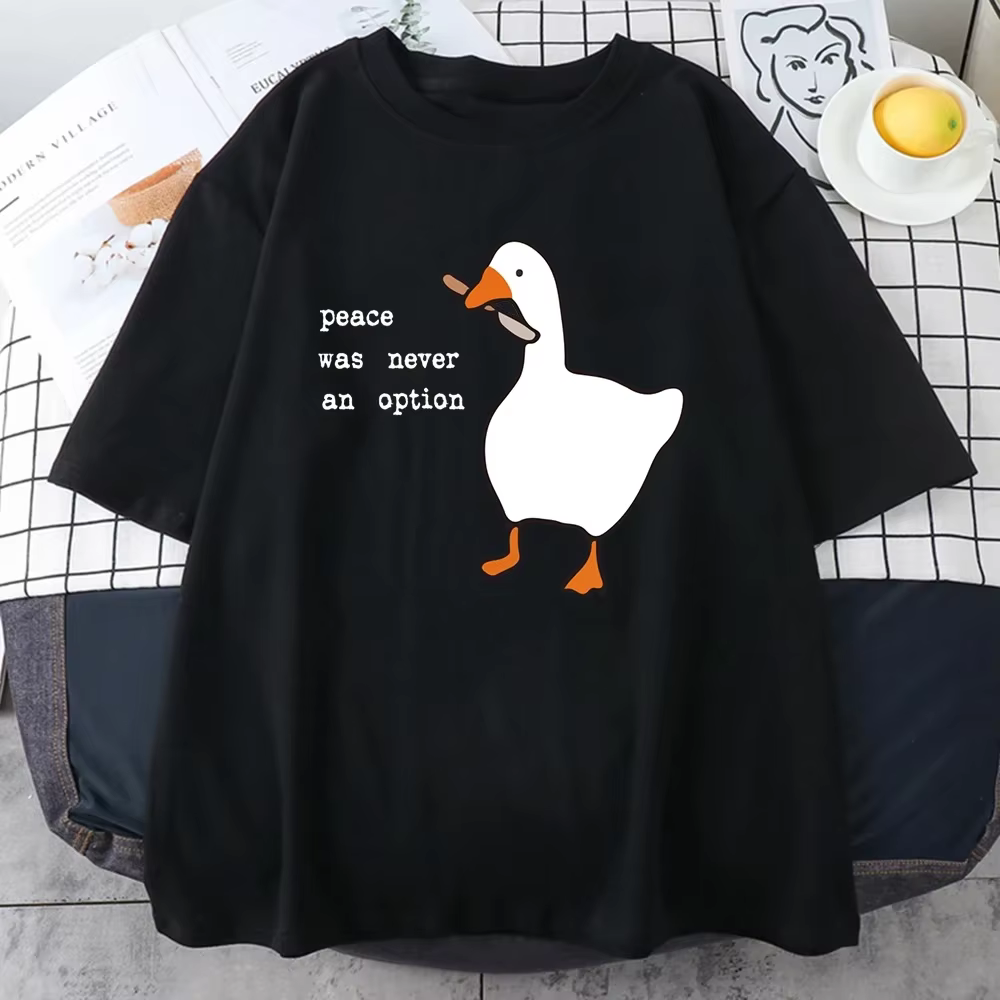 La paix n'était jamais une Option imprime Mans T-Shirt vêtements créativité tout-mathématiques femme