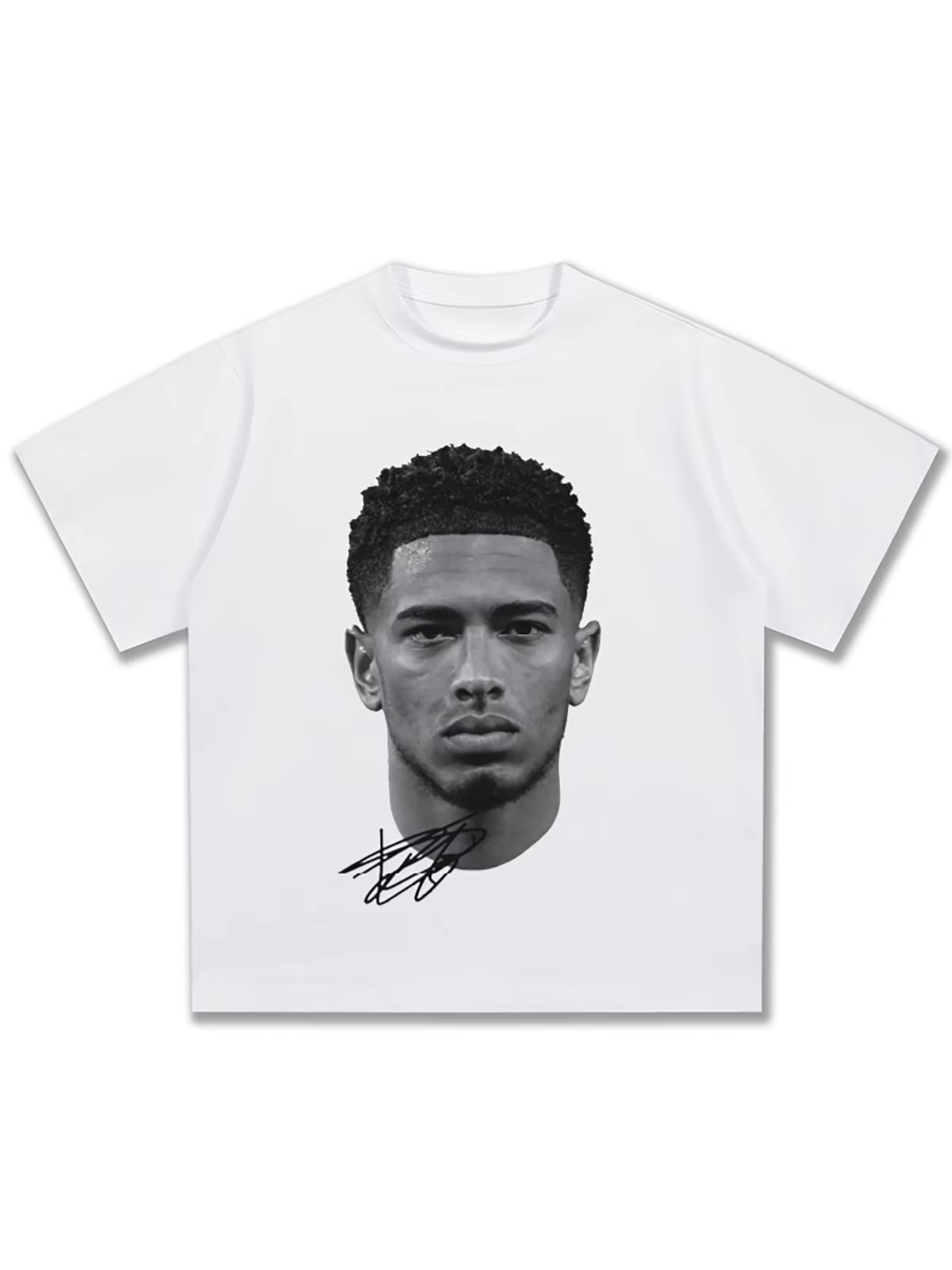 T-shirt de football normcore Bellingham, maillot décontracté respirant, style rétro streetwear, tee-