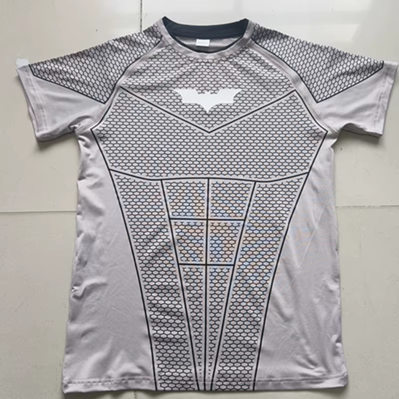 T-Shirt athlétique à manches courtes pour hommes, Compression à séchage rapide, coupe slim, pour gym