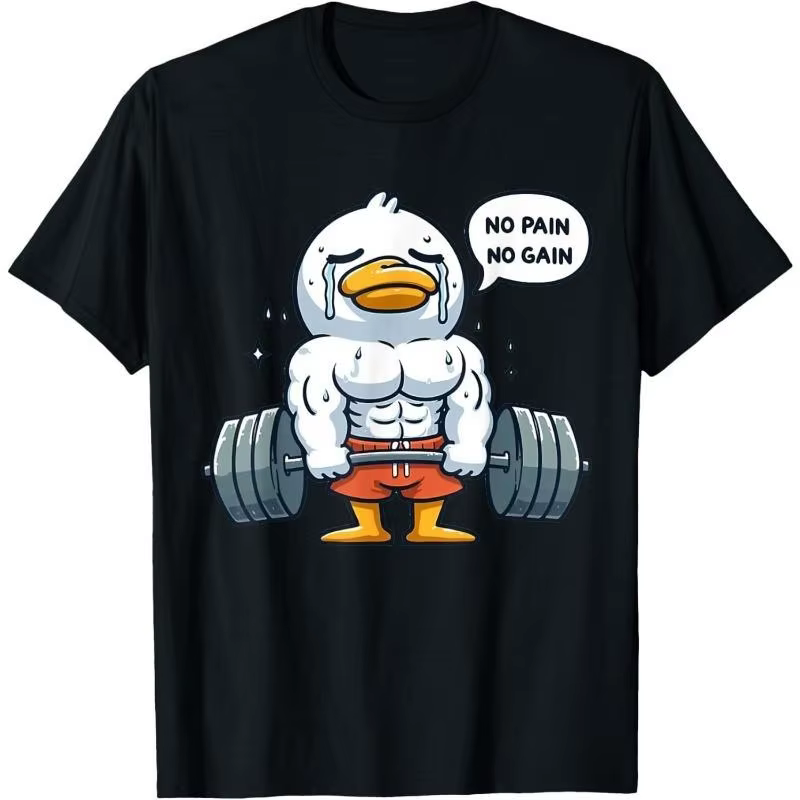 T-shirt imprimé à motifs amusants pour hommes et femmes, vêtements vintage pour femmes, t-shirts gra