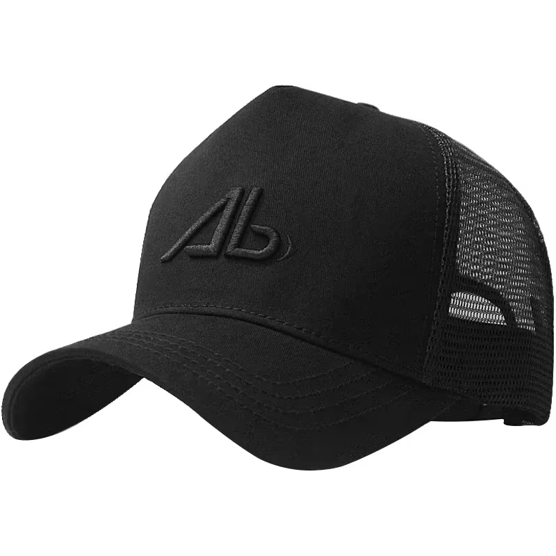 Casquette de Baseball pour hommes, grande tête, maille d'été, grande taille, chapeaux à visière déco