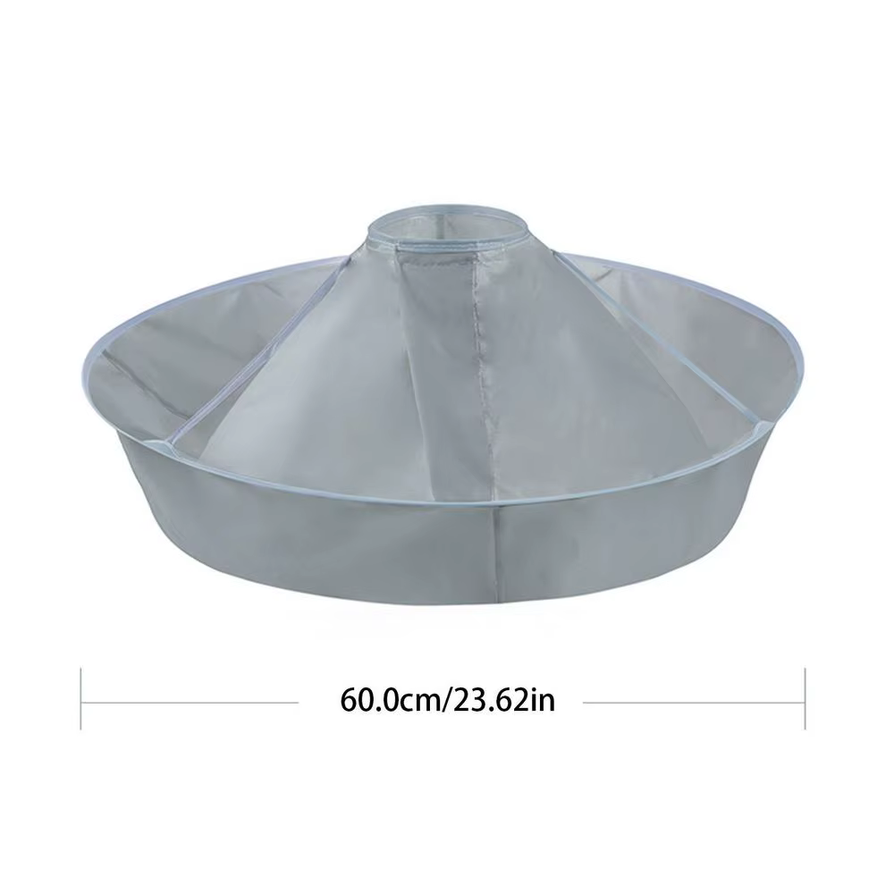 Cape de coiffure imperméable 60 cm, pliable type parapluie, pour coupe de cheveux, outils de coiffur