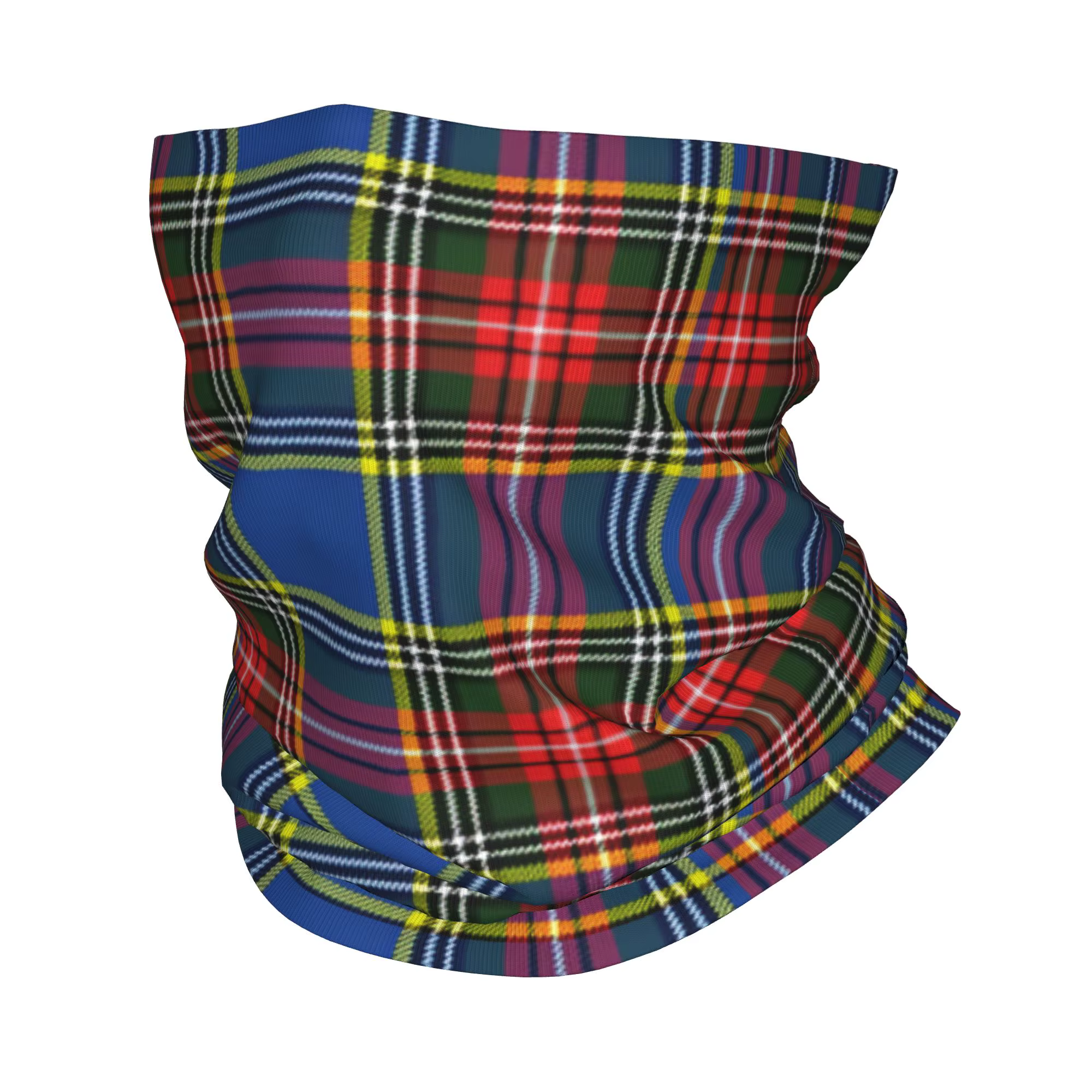 Personnalisé Royal Tartan Plaid hiver bandeau cou plus chaud hommes femmes randonnée Camping Tube éc