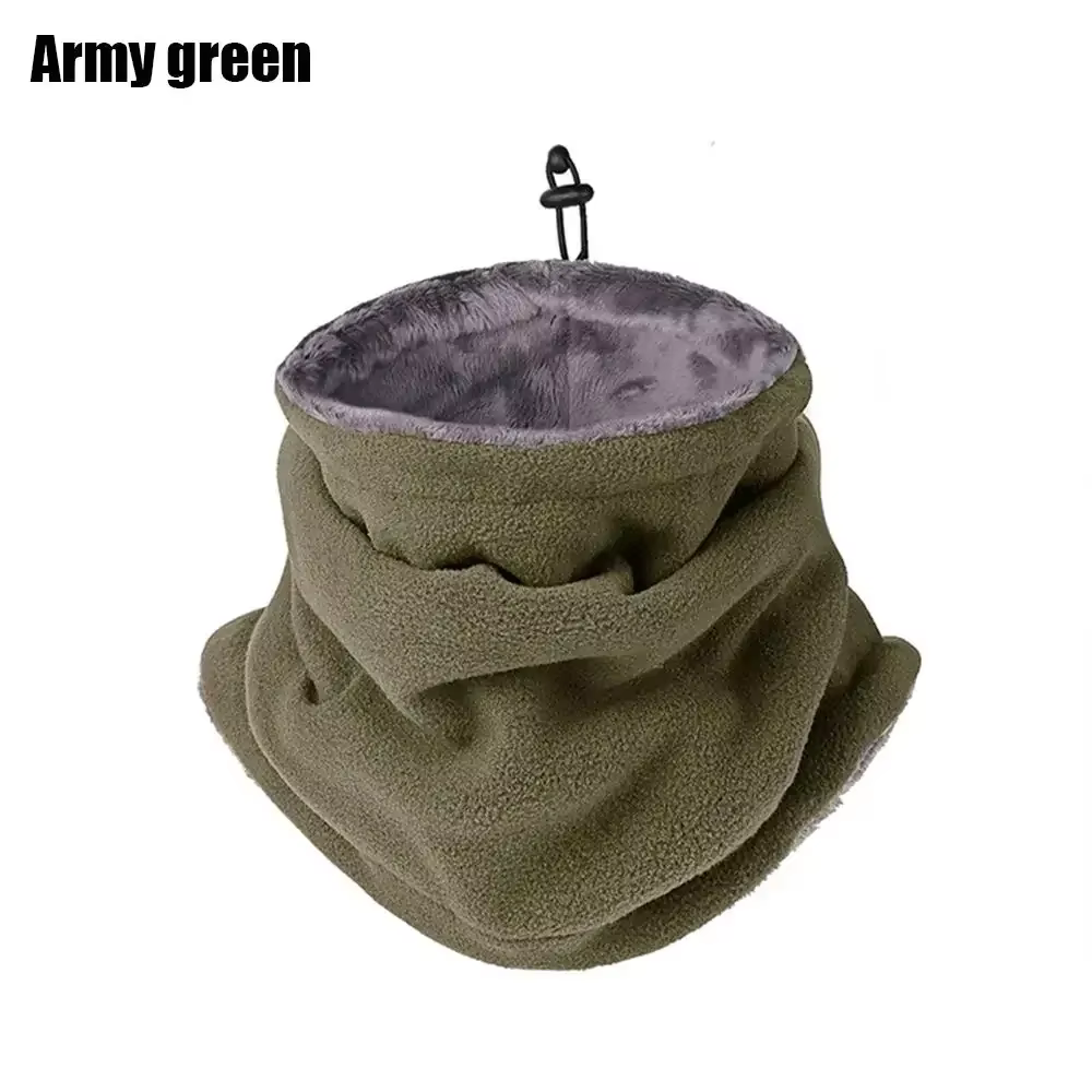 Cagoule d'hiver pour homme et femme, masque facial chaud, écharpe coupe-vent pour le camping, la ran