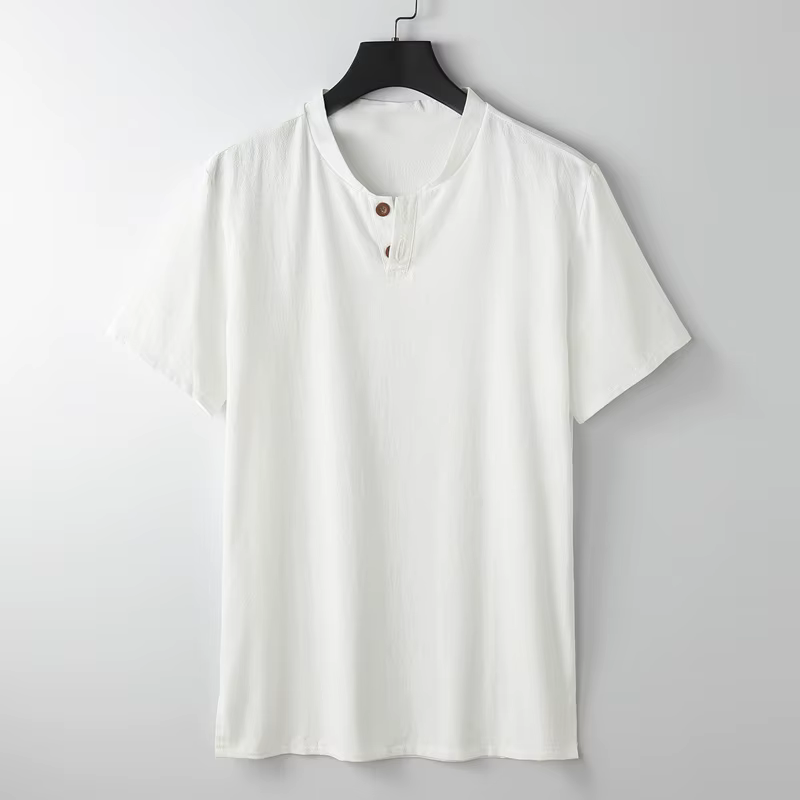 Ensemble de vêtements pour homme grande taille, survêtement, t-shirt en lin, style chinois, été 2021