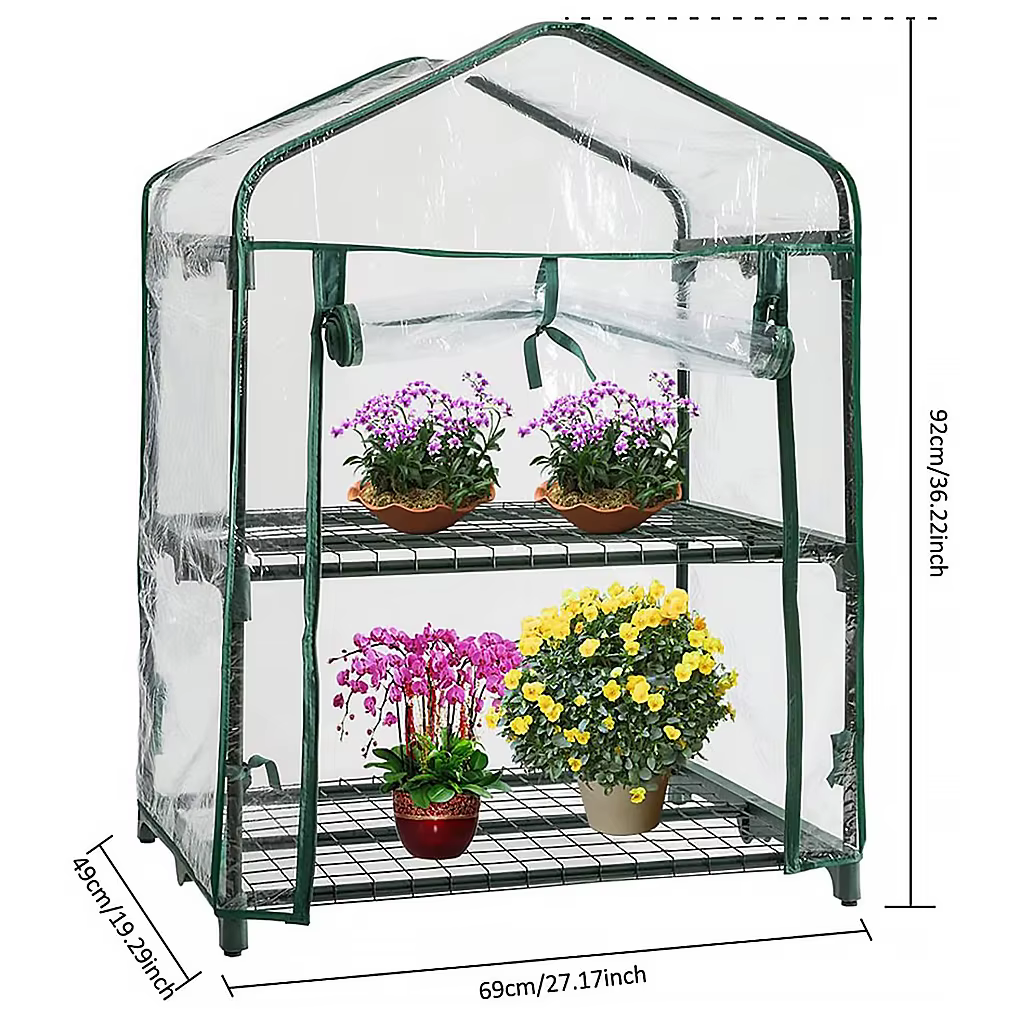 Couverture chauffante de jardin transparente en PVC, couverture chauffante isolée pour fleurs et pla