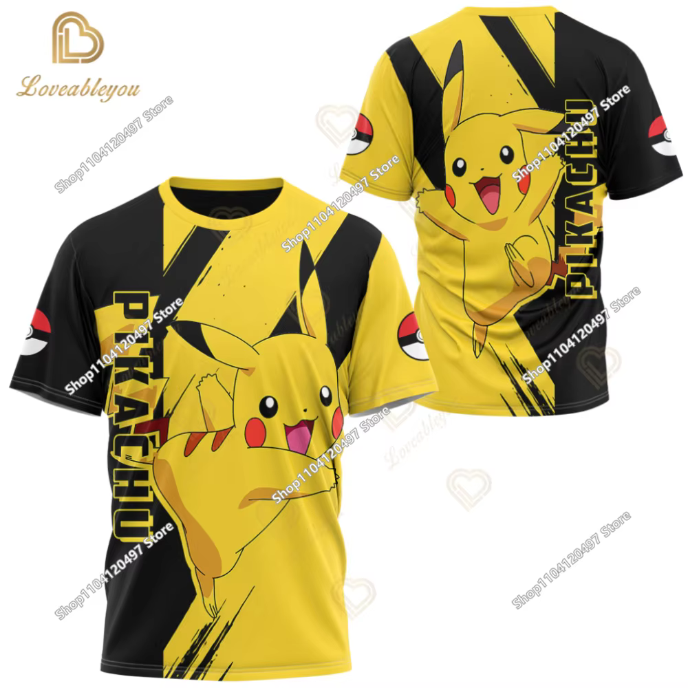 Sweat-shirt à capuche Pokemon pour enfants de 3 à 14 ans, manteaux d'automne et d'hiver, pulls Pikac