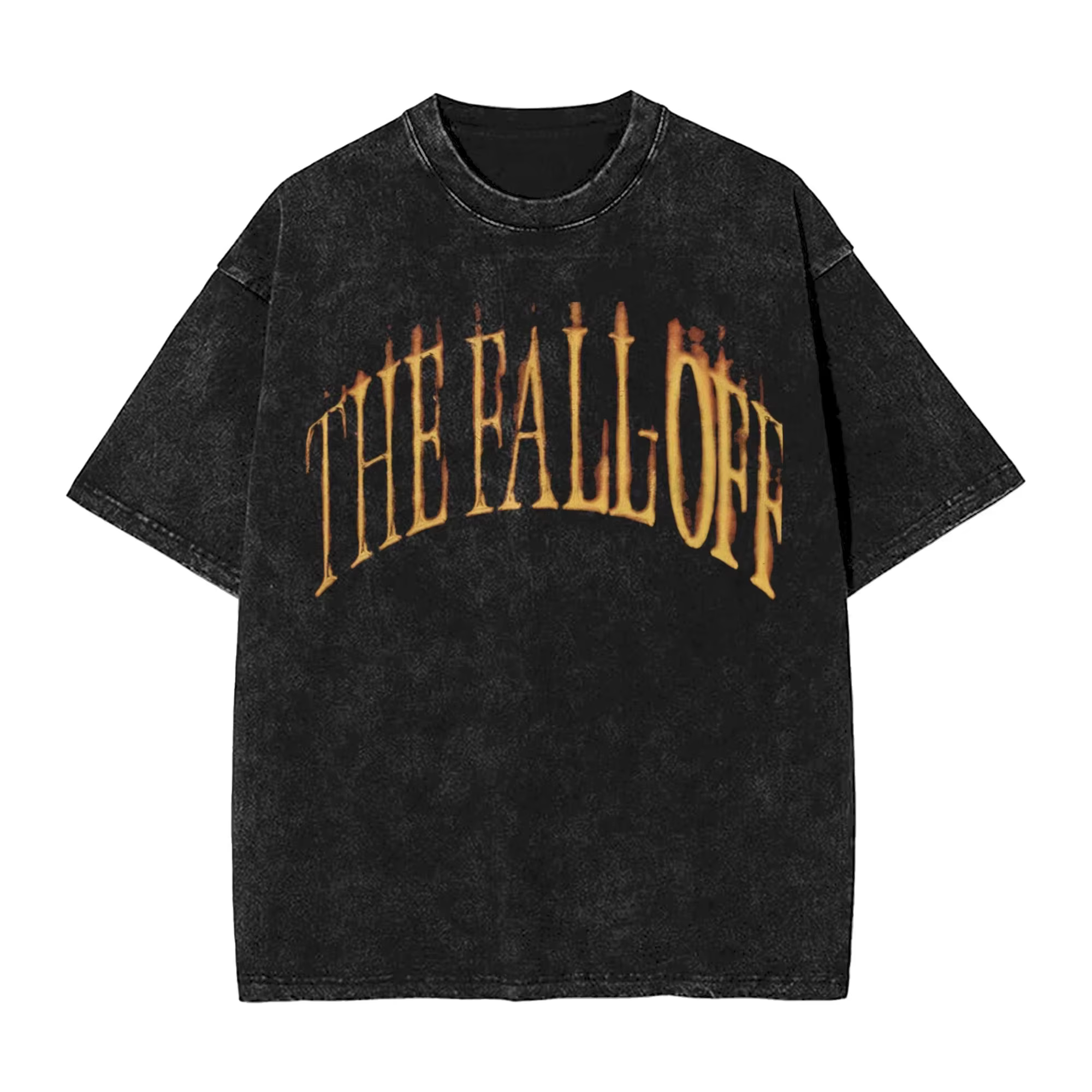 T-shirt Homme Femme 2026 J. Cole THE FALL OFF T-shirts délavés T-shirt Hippie Plage Style Urbain Imp