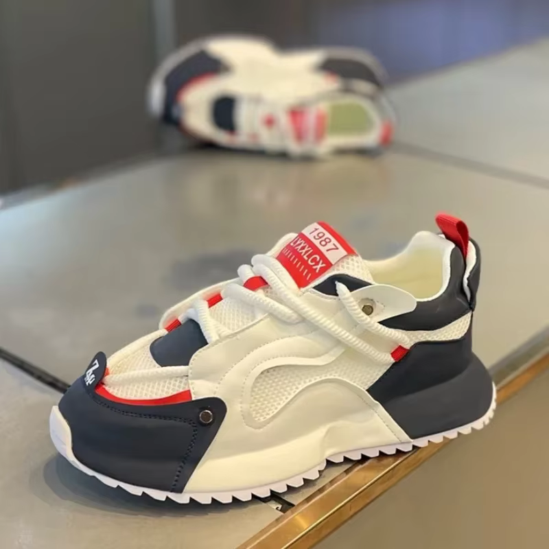 Baskets de luxe pour hommes, chaussures de course à plateforme de styliste, chaussures de Sport anti