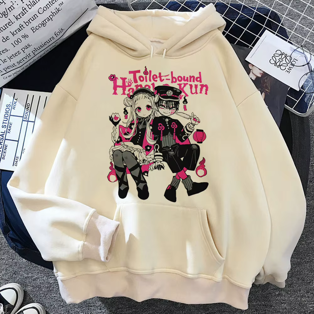 Toilettes liées Hanako Kun sweat à capuche style moderne vêtements pour adolescents athleisure manga