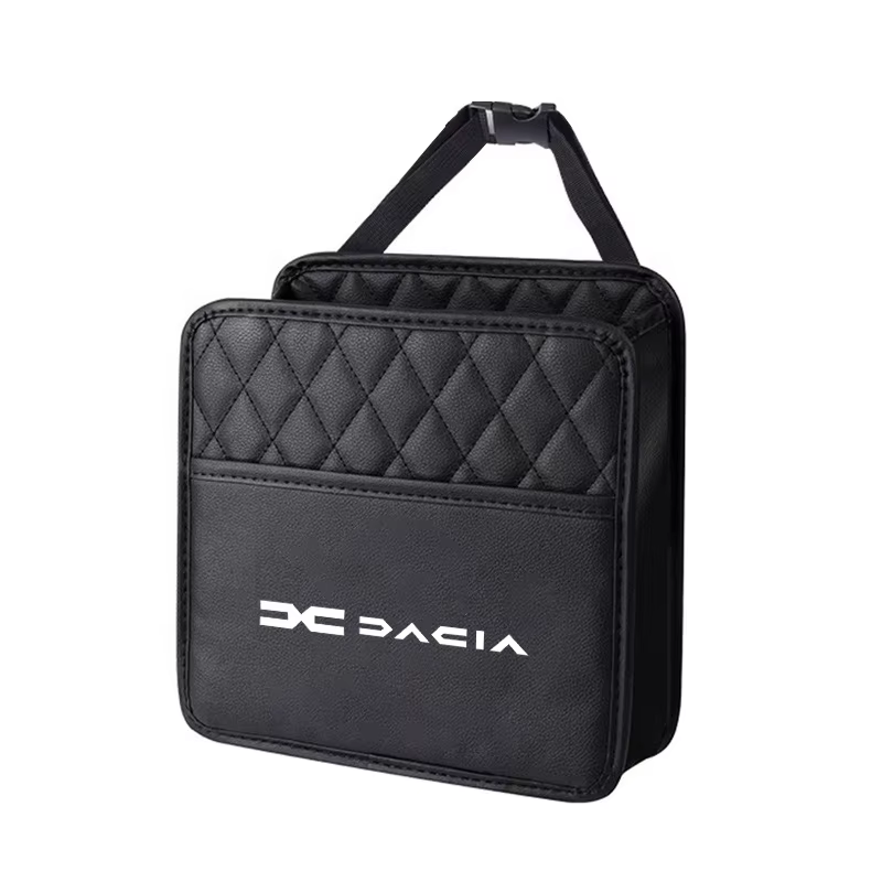 Sac de rangement pour siège de voiture, poches pour tasses d'eau en tissu, rangement pour Dacia Loga