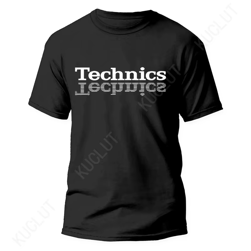 Techniques T-Shirt Dj platine maison de musique Techno électronique Hip Hop nouveau T-Shirt d'été ch