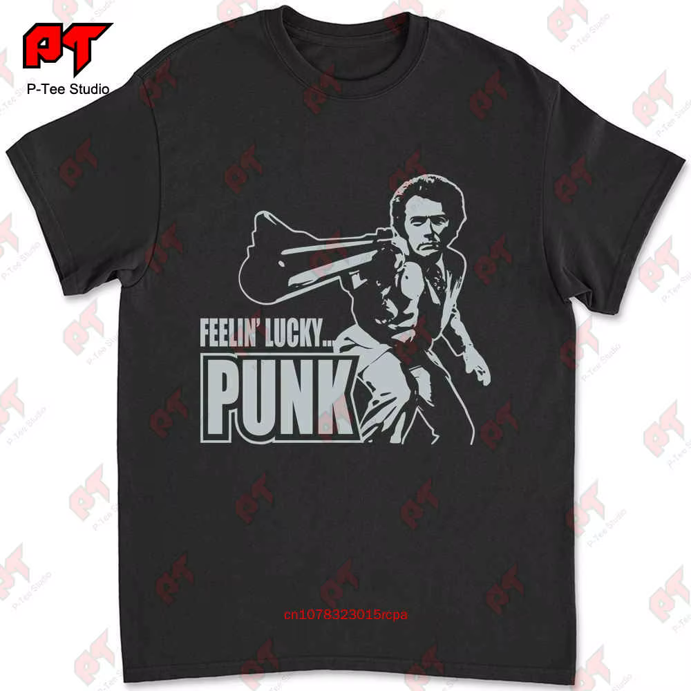 T-shirt inspiré du film Harry Potter, vêtement inspiré de Clint Eastwood, FeCrazy, Lucky Punk, 7R9Q
