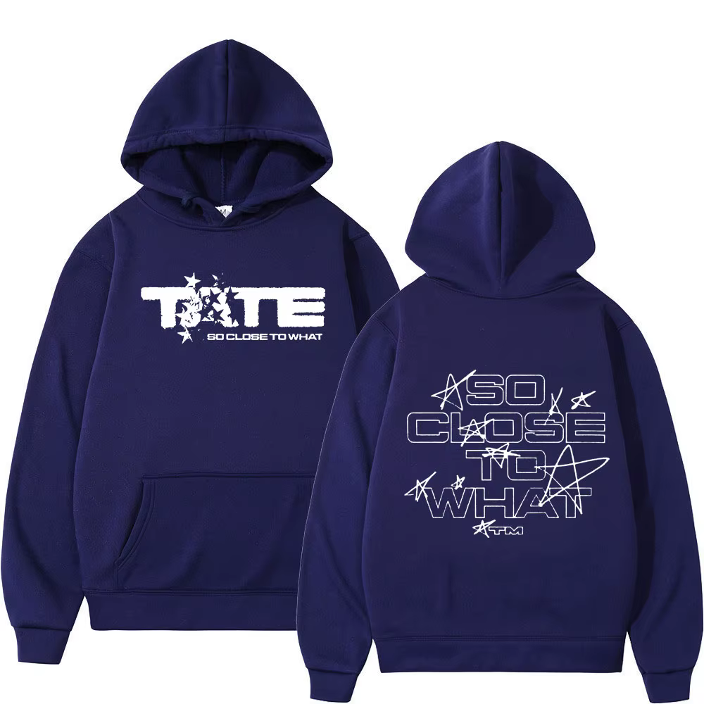 Sweat-shirts à capuche à manches longues pour hommes et femmes, Tate McRae So Close To What Album, s