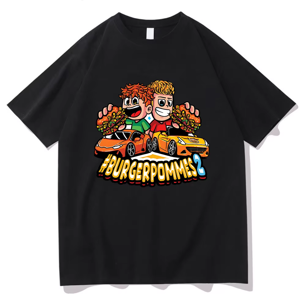 T-shirt manches courtes homme/femme, en coton, tendance et humoristique, de haute qualité, à la mode