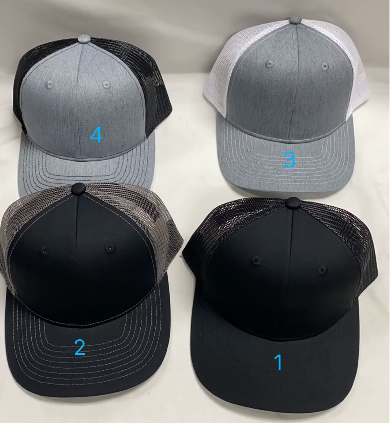 Casquettes en cuir personnalisées, casquette de camionneur brodée, qualité supérieure, 5 panneaux, d