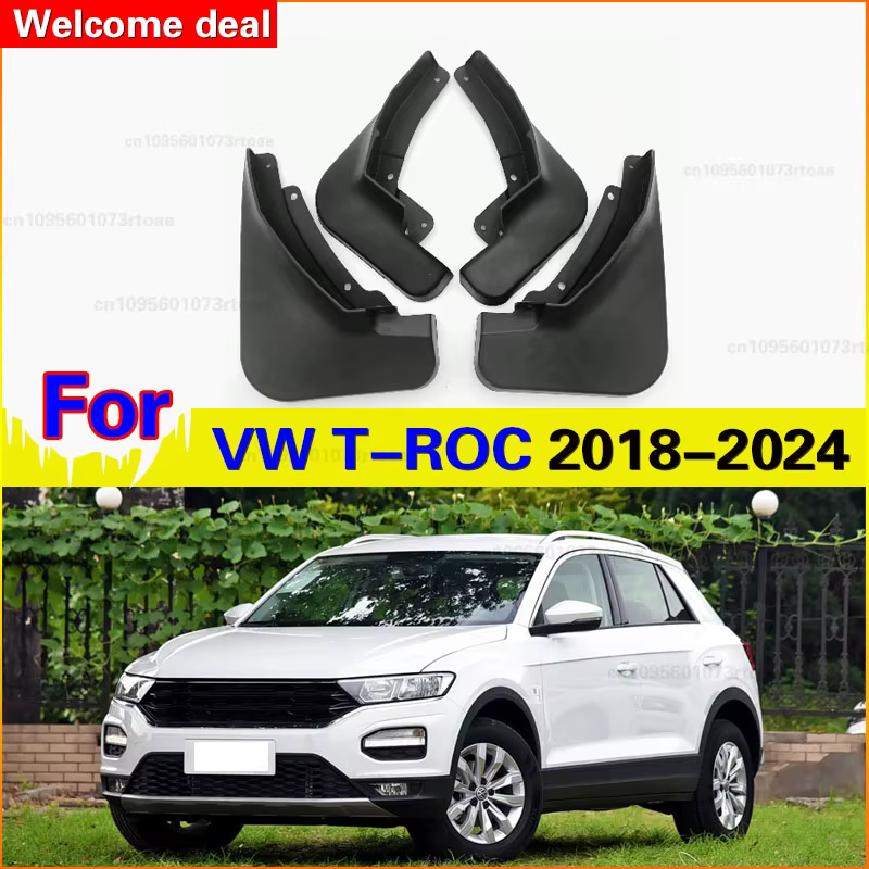 Pour Volkswagen VW T-ROC 2018 2019 2020 2021 2022 2023 2024 Garde-boue, pare-boue, accessoires de vo