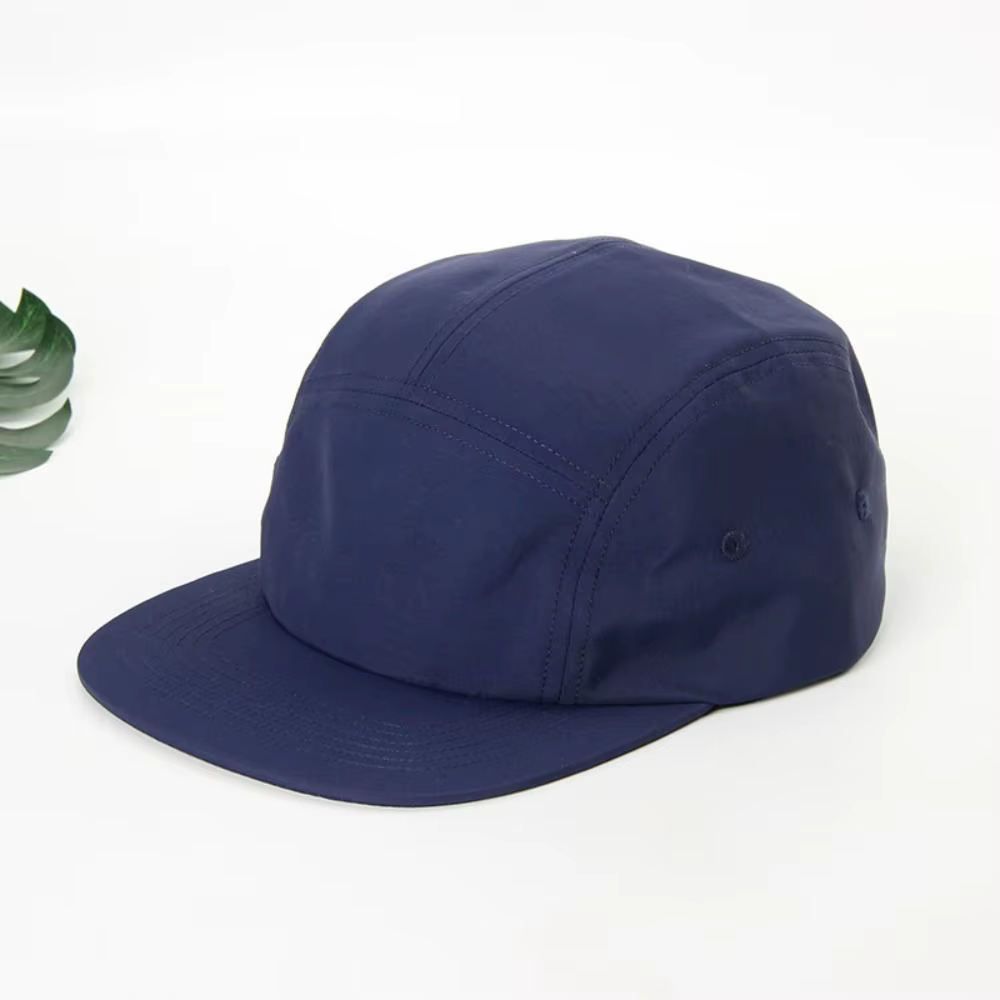 Nouvelle casquette de baseball à séchage rapide à 5 panneaux, casquette en nylon imperméable, casque