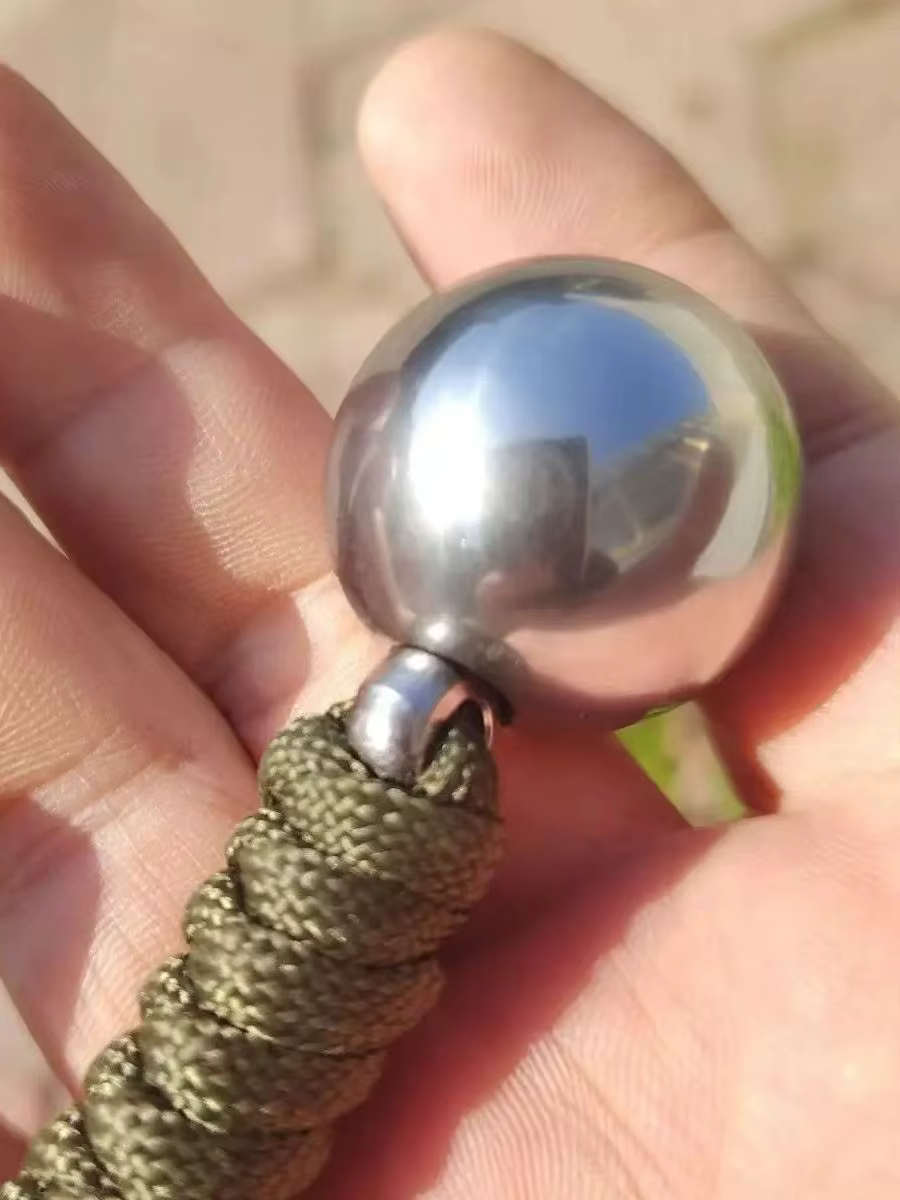 Pendentif boule, Gadgets d'auto-défense, outil de Protection de sécurité personnelle, fournitures po