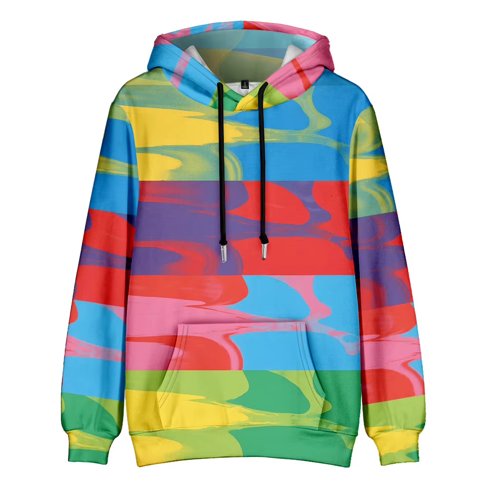 Sweat à capuche assorti à blocs de couleurs pour couples, pull d'hiver unisexe doux à manches longue