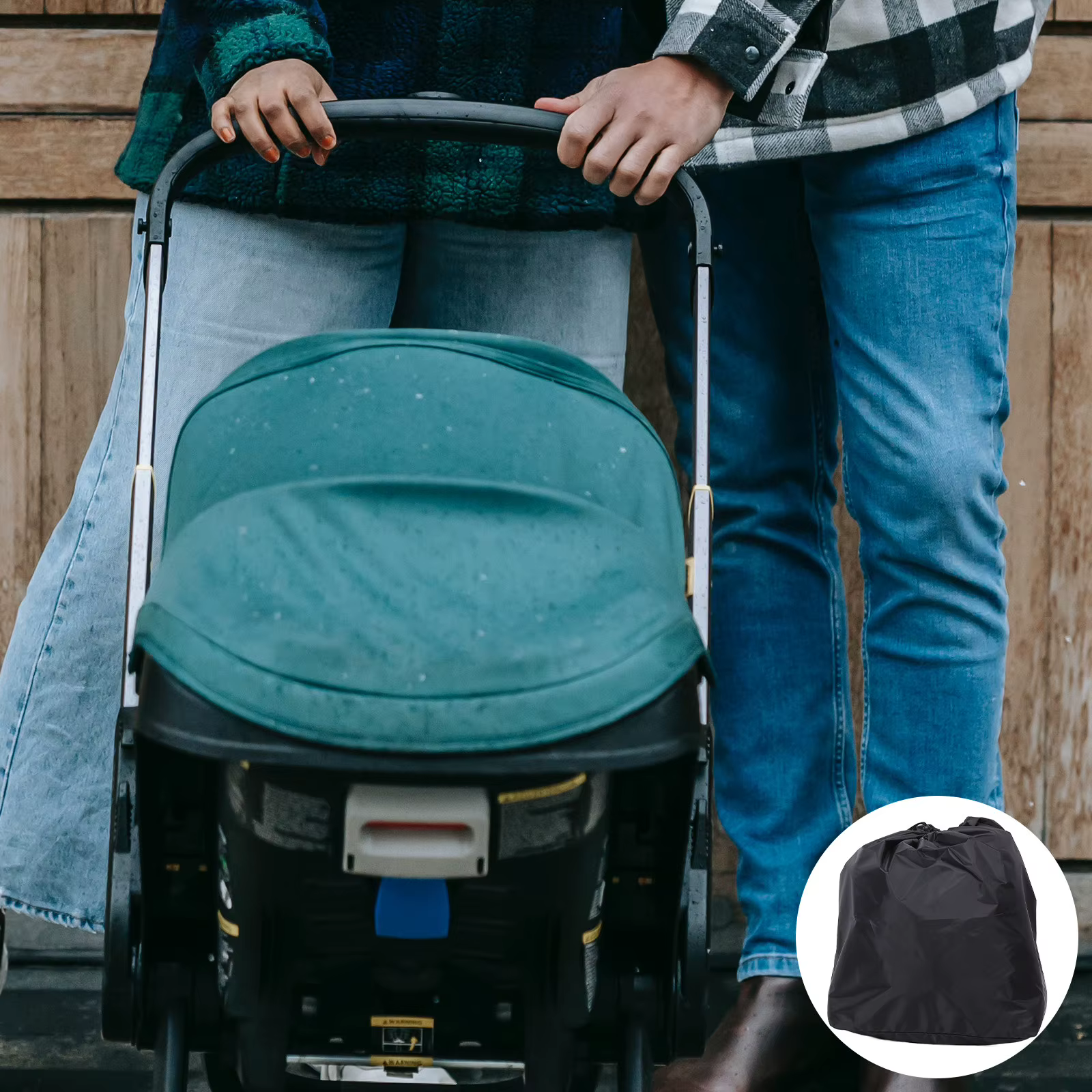 Sac de voyage pour siège auto, idéal pour avion et poussette, sac de transport robuste et résistant 