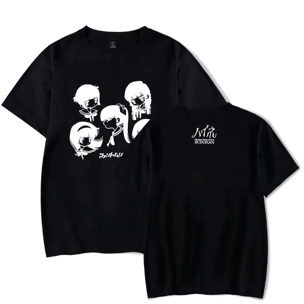 ADO Phantom Siita TShirt unisexe Vintage années 90 T-Shirt Streewear hommes et femmes à manches cour