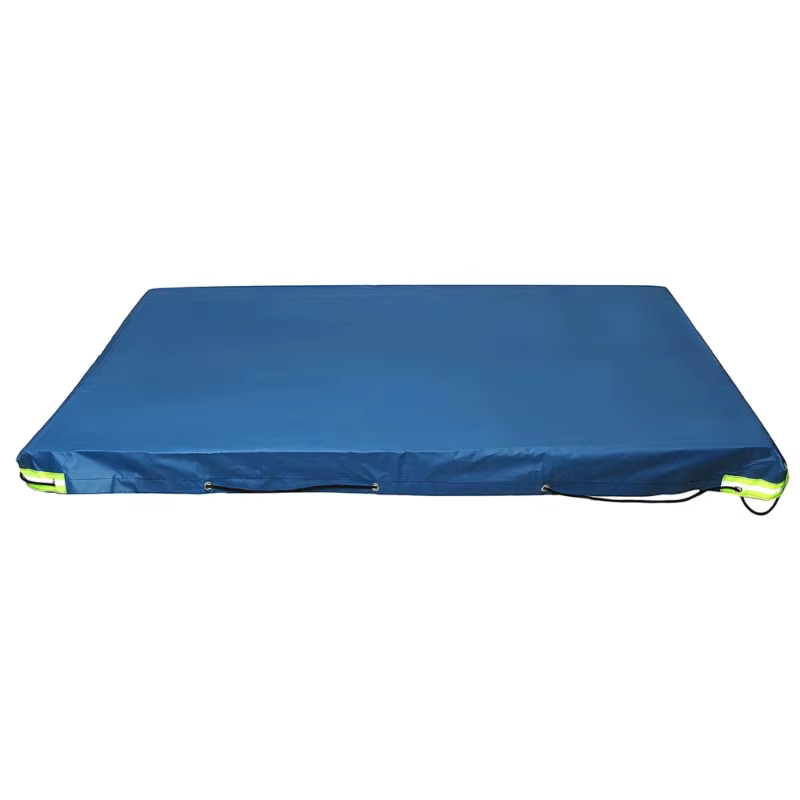 Bâche plate universelle pour remorque, avec bande réfléchissante, robuste, pliable, imperméable, cou