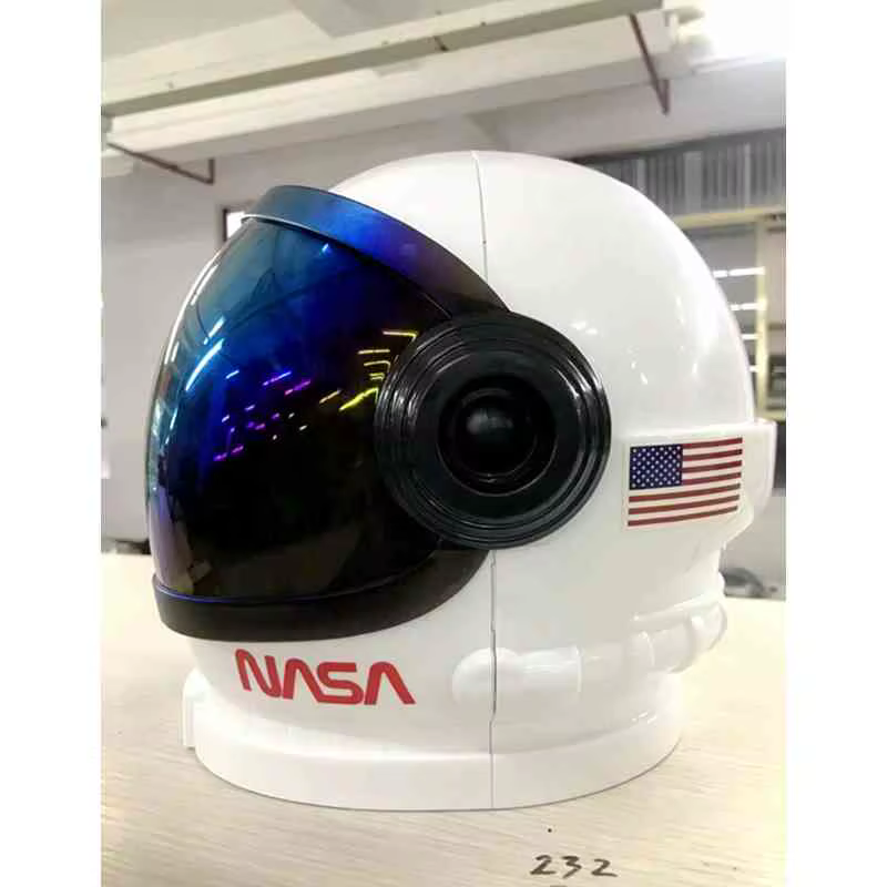 En stock : Casque d'astronaute NASA avec visière mobile – Idéal pour l'école, les cours, les déguise