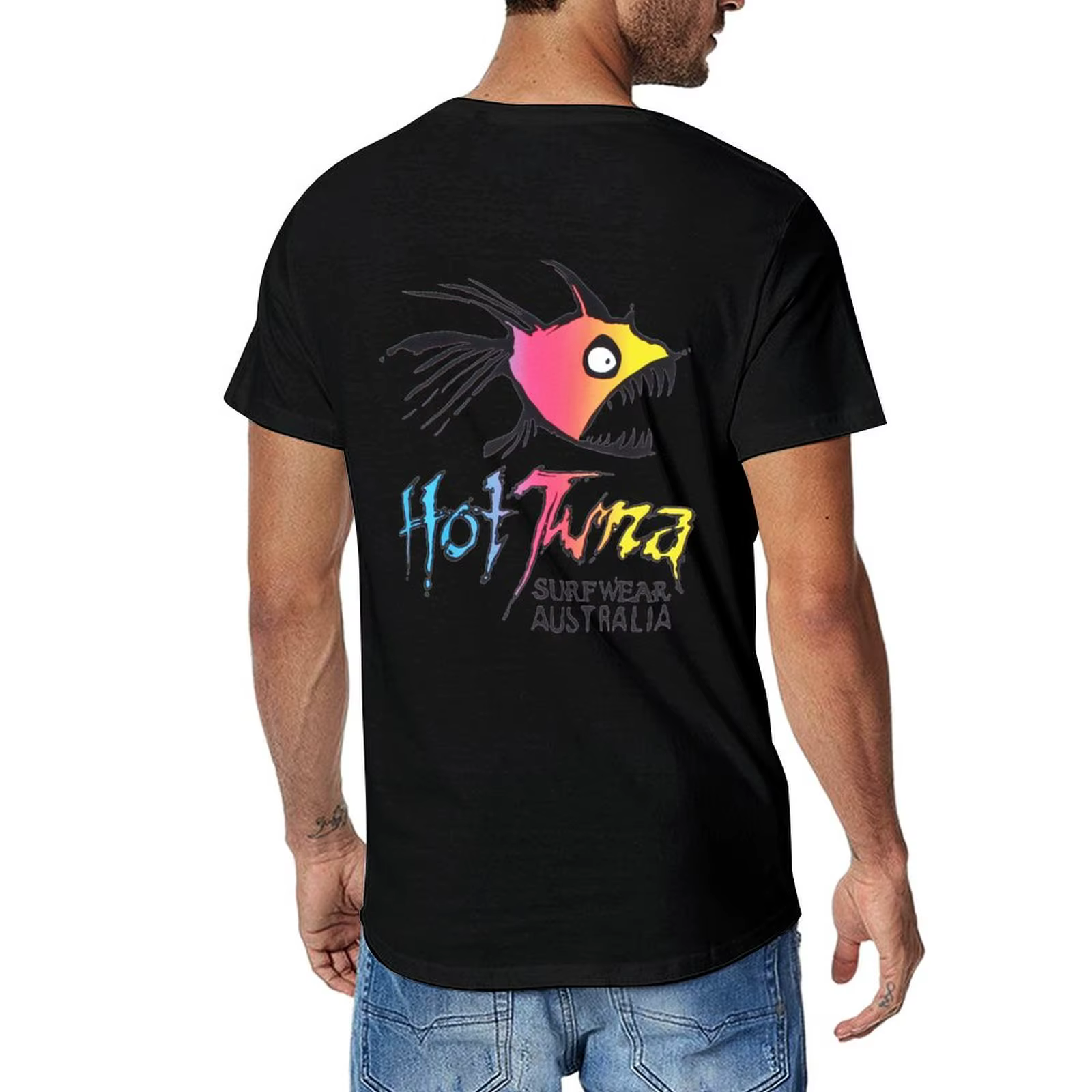 T-shirt Thon Cancan 1 pour hommes, t-shirts graphiques, t-shirts tendance, nouveau, 2017