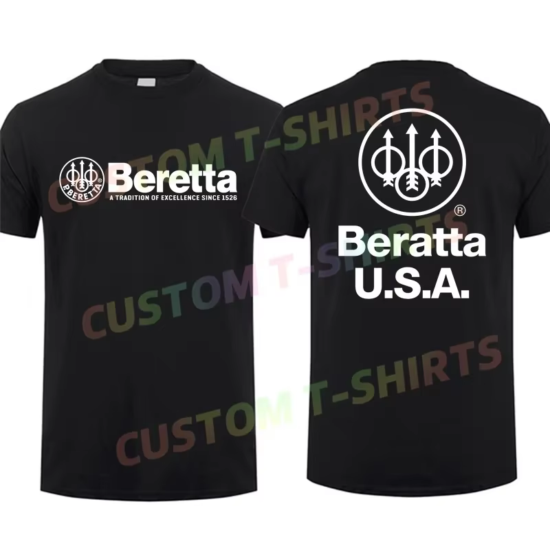 T-shirt décontracté pour homme 2025 – Berettas Tradition of Excellence – T-shirt graphique classique