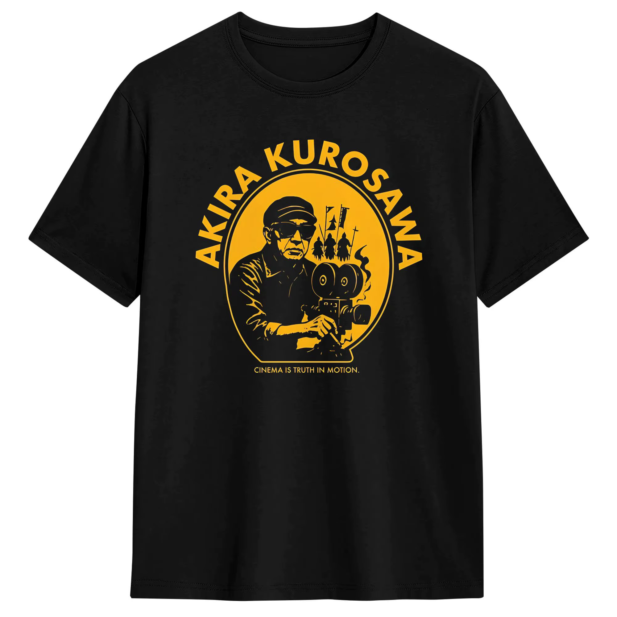 T-shirt homme Akira Kurosawa Cinema Is Truth, T-shirt Hipster esthétique en pur coton, cadeau d'anni