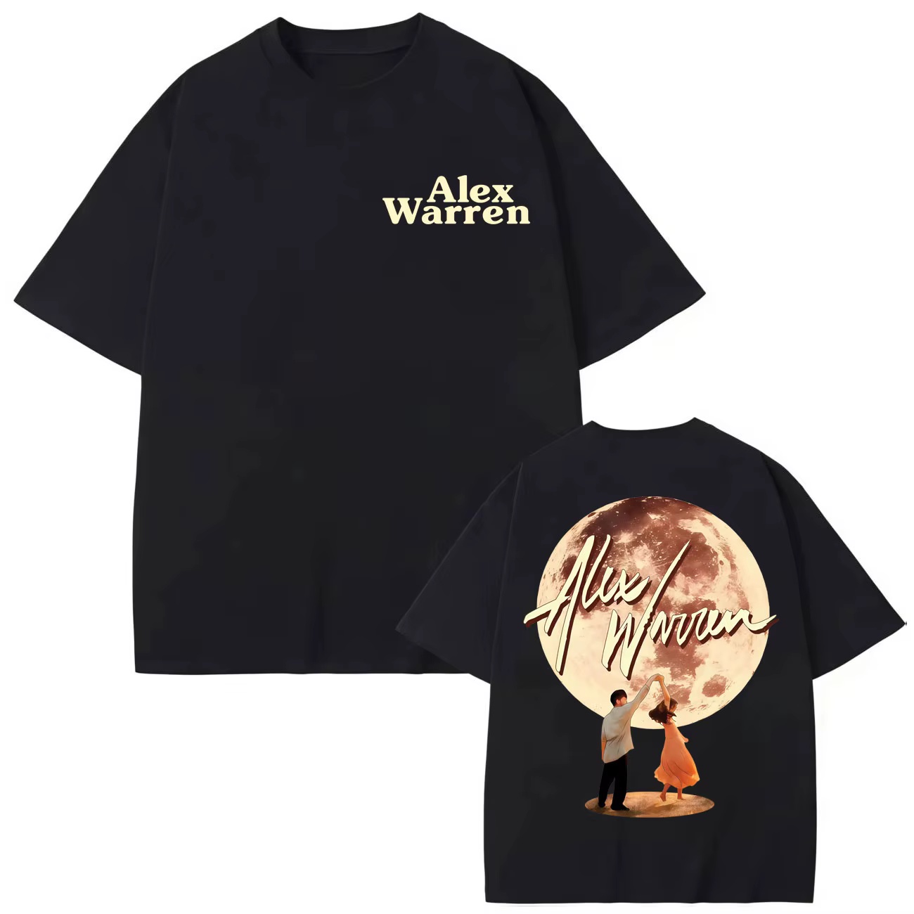Chanteur Alex Warren Album affiche graphique T-shirts mode Y2k à manches courtes T-shirt hommes femm