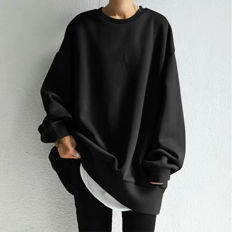Pull à capuche ample pour hommes et femmes, col rond, Style coréen, haute qualité, nouvelle mode élé