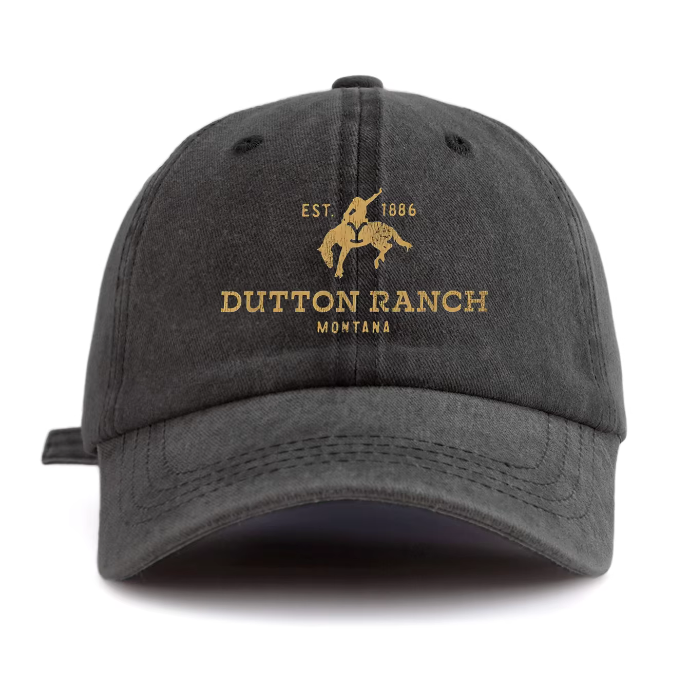 Casquette de baseball imprimée Dutton Ranch pour adultes, style rétro minimaliste, décontractée, dou
