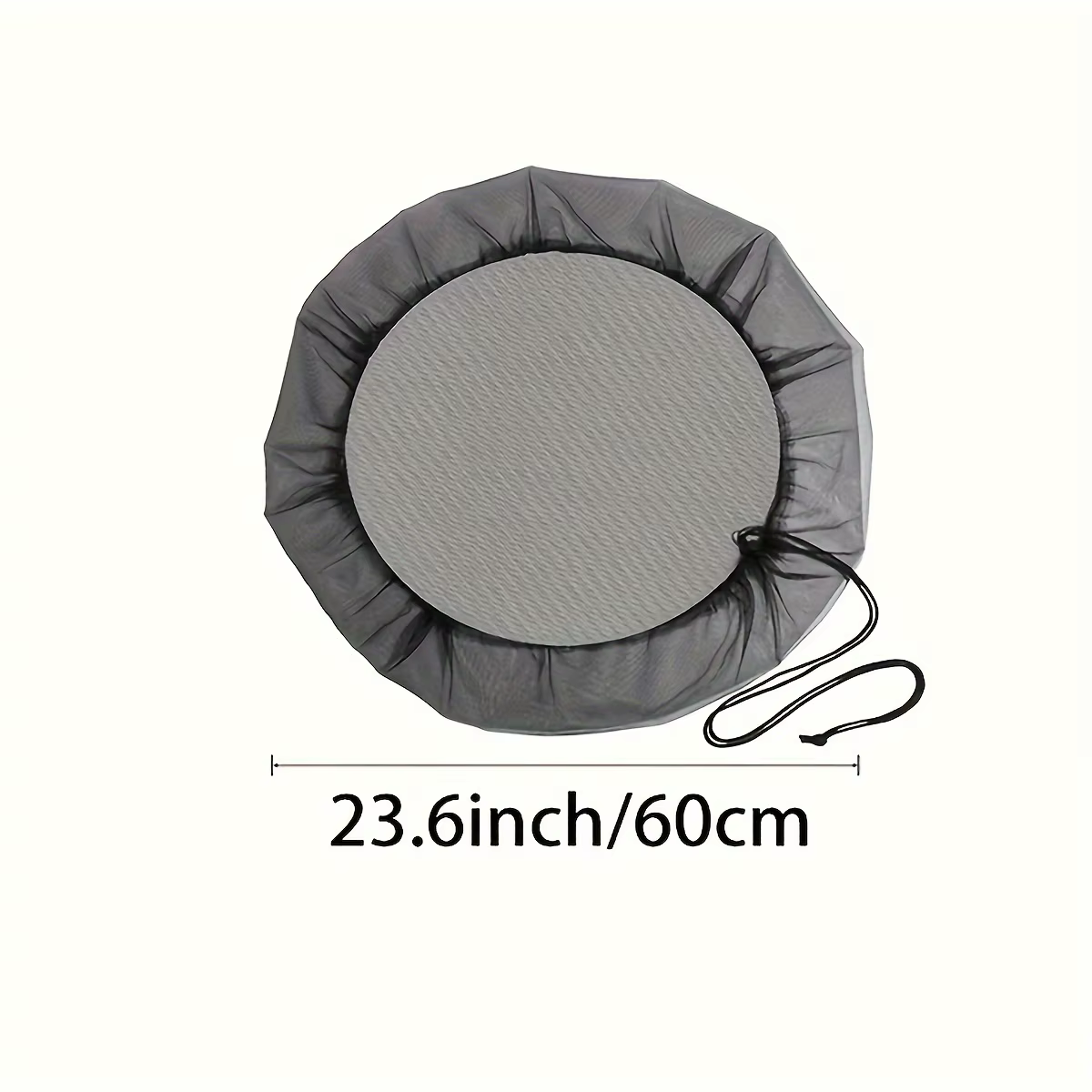 Couvercles de seau d'eau pour écran de barils de pluie, couvercle de filet de réservoir de collecteu
