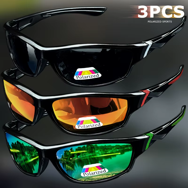 1/3 pièces Vintage Sport lunettes de soleil hommes femmes pêche course cyclisme alpinisme Sport homm