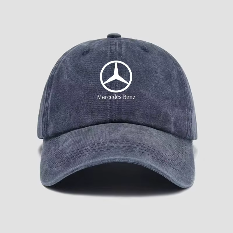 Casquette rétro décontractée en coton avec logo de voiture Mercedes Benz AMG W108 W124 W126 W140 W20