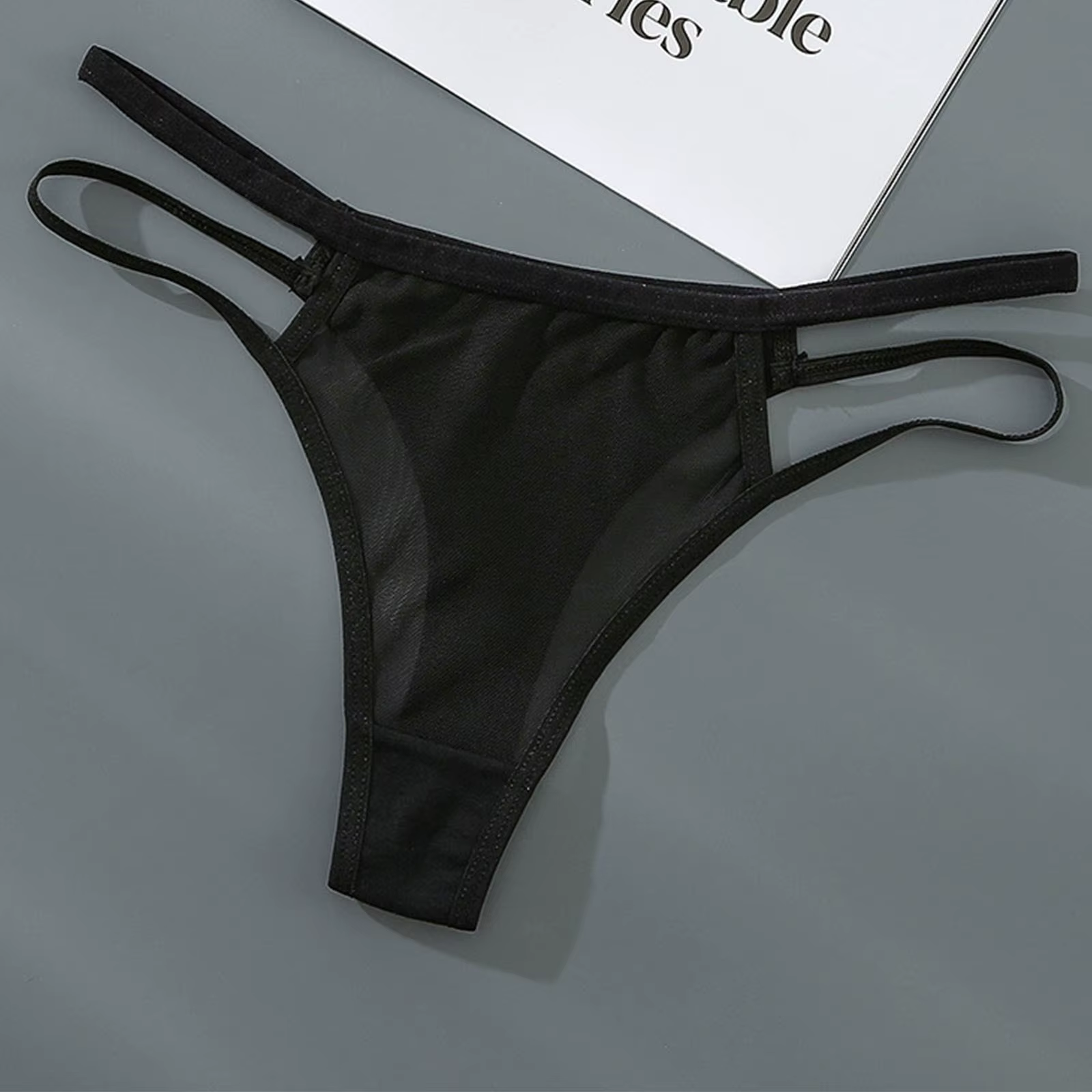 Sous-vêtements Sexy pour femmes, culottes et tongs, doux pour la peau, Hipster, slips Sexy en maille